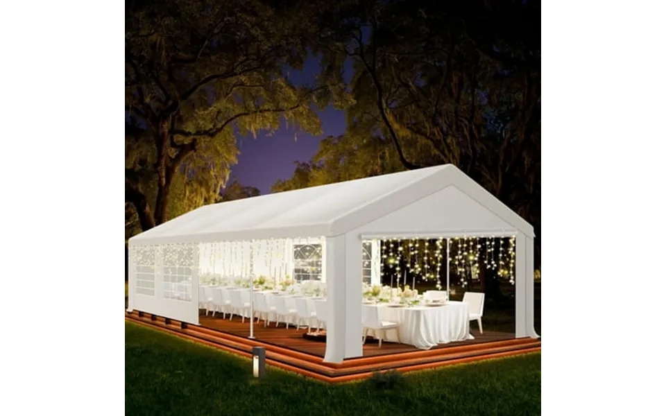 Cobizi 10x30ft Party Tent Heavy Duty Wedding Tent Event Tent For Parties Carpas Para Fiestas With 6 Removable Sidewalls
