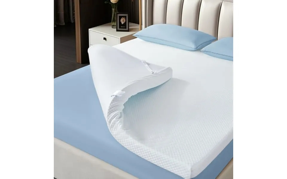 Cocosity 3 Gel Memory Foam Soft Full Mattress Topper With Removable Cover For Pressure Relief Certipur-us Certified