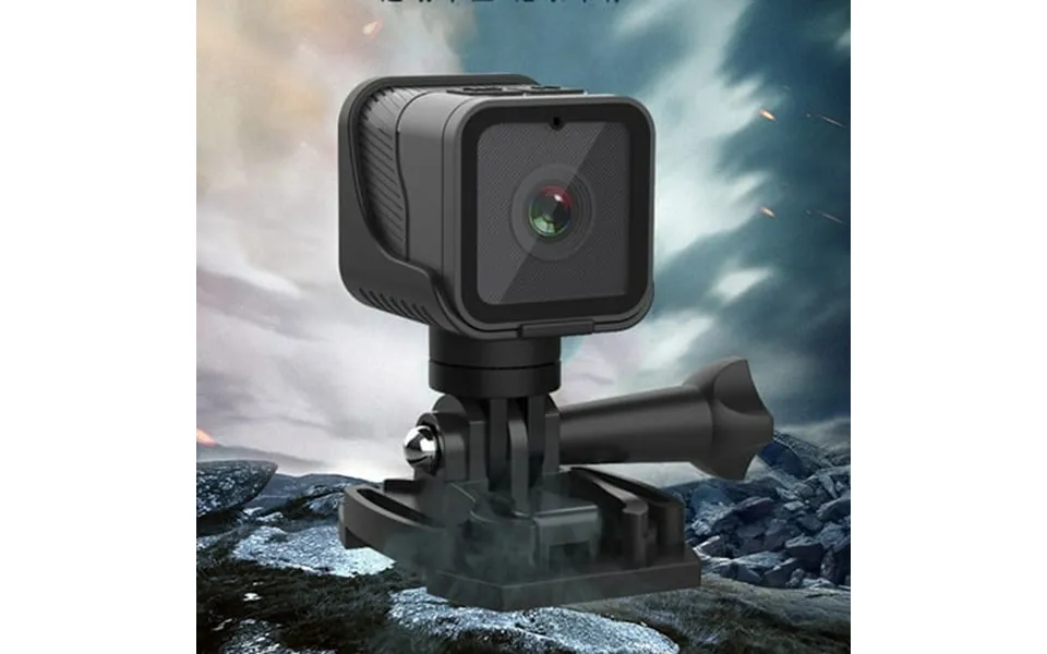 Cofest 1080p Sports Camera Recording Machine Hd Night Vision Wifi Connection Meeting Sports Cycling Travel Shooting Blac