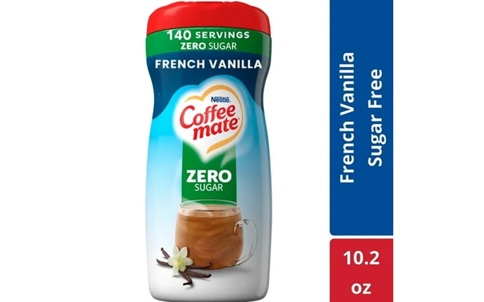 Coffee Mate French Vanilla Sugar-free Powder Coffee Creamer 10