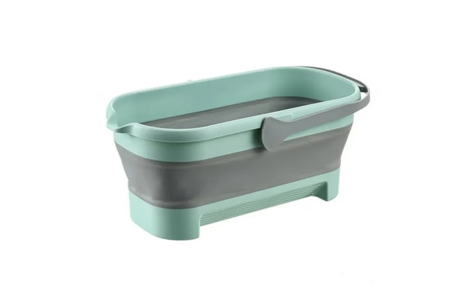 Collapsible Mop Bucket With Handle 17l 4.2 Gallon Small Foldable Bucket For House Cleaning Car Washing Camping Portable