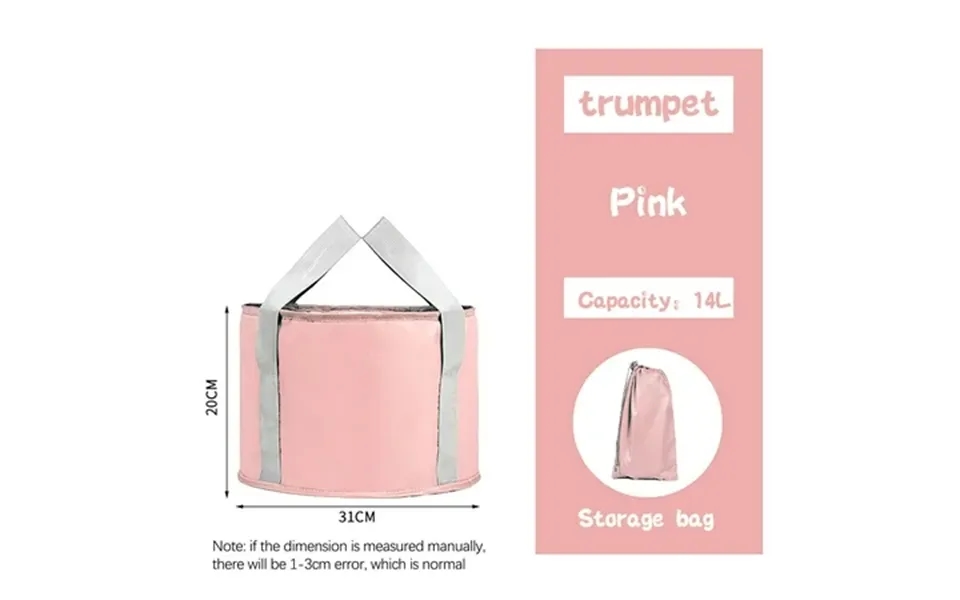 Collapsible Portable Foot Soak Tub Soaking Foot Bath Basin Multifunctional Foldable Bucket Washing Camping Pedicure Bowl