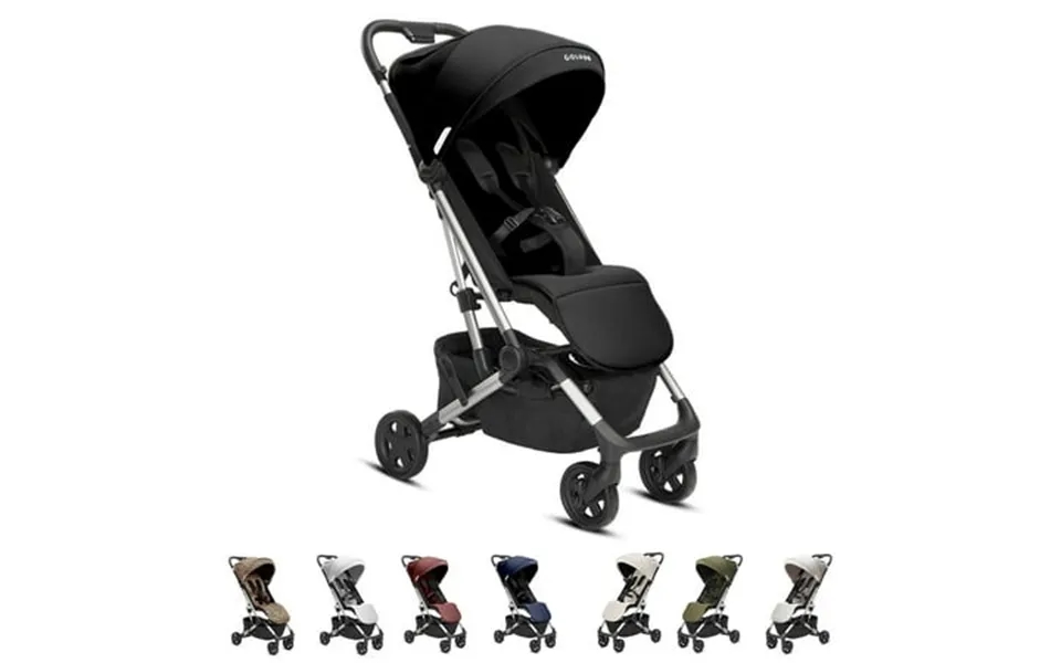 Colugo Compact Stroller - One Hand Fold Lightweight Stroller Travel Stroller With Rain Cover Backpack And Cup Holder Bla