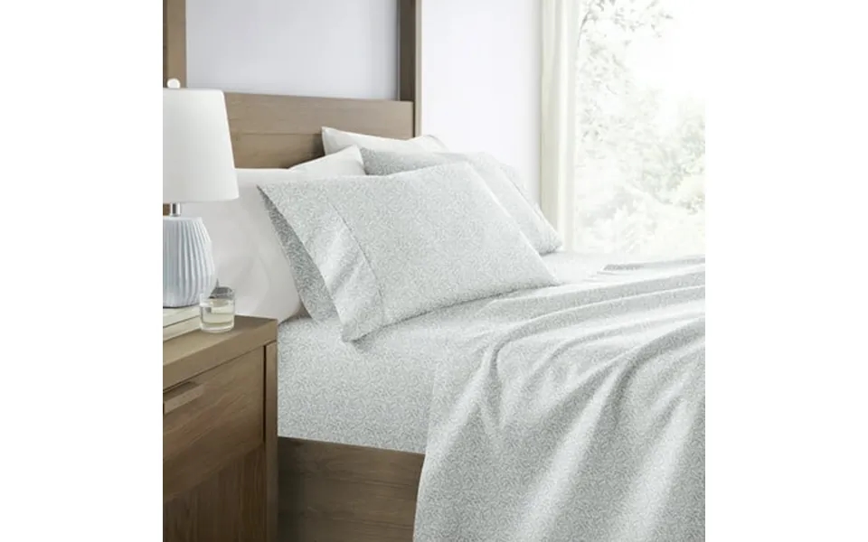 Comfort Canopy Patterned Ultra-soft Microfiber Bed Sheet Sets Queen - Hypoallergenic