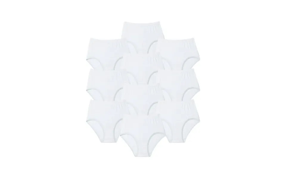 Comfort Choice Plus Size Full Coverage Cotton Brief 10-pack