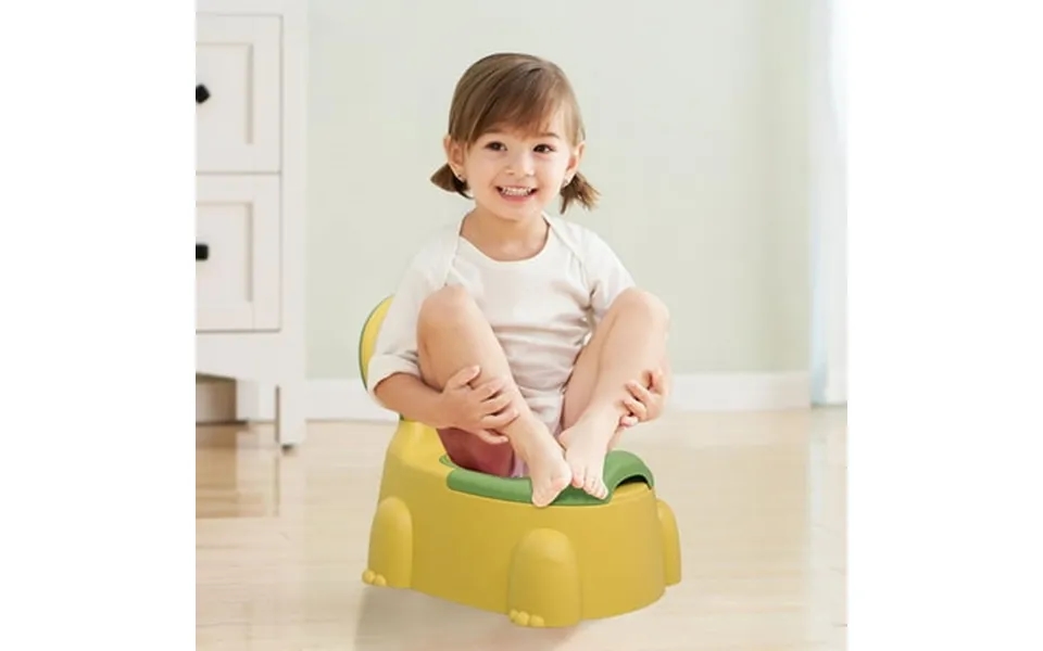 Comfortable Training Backrest Portable Travel Potty Cartoon Dinosaur Toddler Toilet Chair Comfortable Baby Seat With For