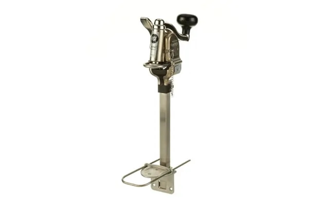 Compact Permanent Can Opener W%2f Gearless Drive 10 Can Capacity Stainless Aluminum product image