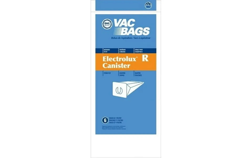 Compatible With Electrolux Style R Canister 4ply Vacuum Cleaner Bags By Dvc Made In Usa 300 Bags