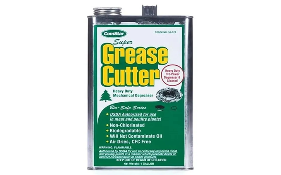 Comstar Super Grease Cutter Heavy Duty Mechanical Degreaser Usda Registered Aerosol No Rinse Formula Eco-safe Solvent Fo