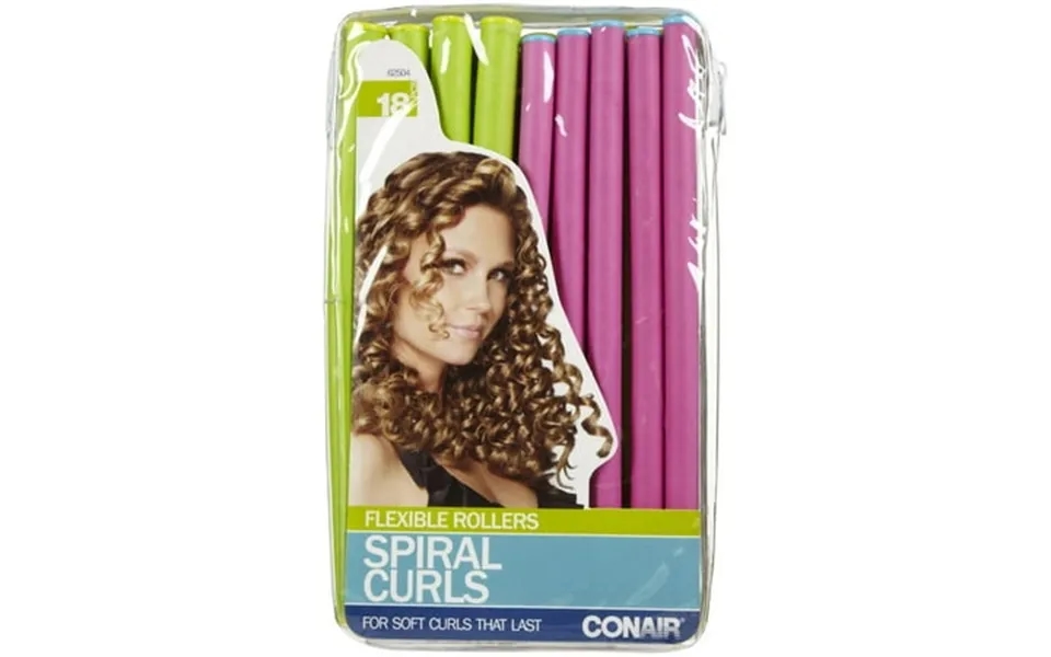 Conair Spiral Rollers Mint Coral -18pc Pack Of 32