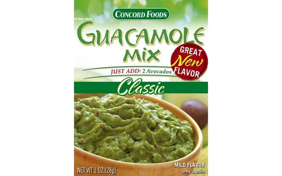 Concord Foods Classic Guacamole Mix Pack Of 48
