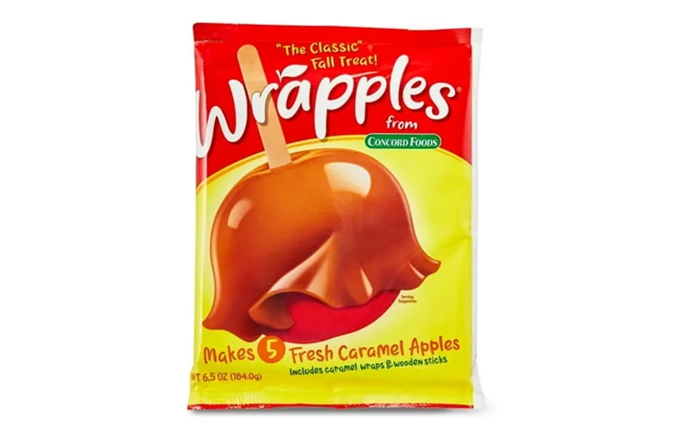 Concord Foods Simply Concord Caramel Apple Wrap 6.5 Oz Package