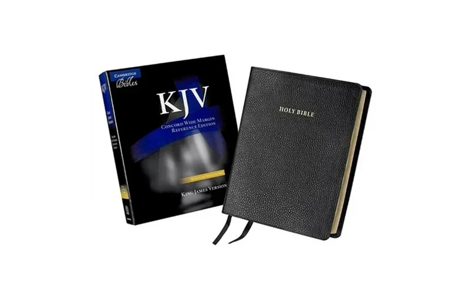 Concord Wide Margin Reference Bible-kjv Hardcover