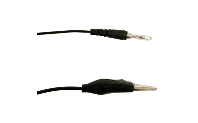 Connector Cords 24 In. Banana End Alligator End Pack Of 12 Black Cords By Go Science Crazy product image
