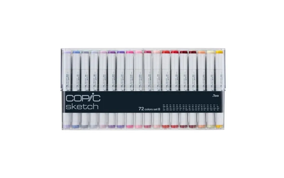 Copic Sketch Marker Set 72-piece Set B V2