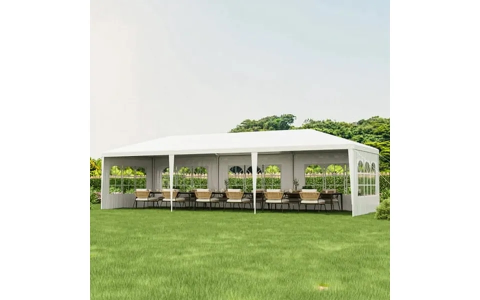 Costway 10 X30 Gazebo Canopy Outdoor Party Wedding Tent