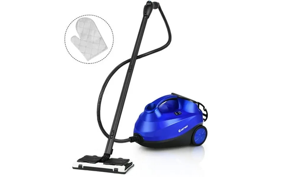 Costway 2000w Heavy Duty Steam Cleaner Mop Multi-purpose W 19 Accessories Blue
