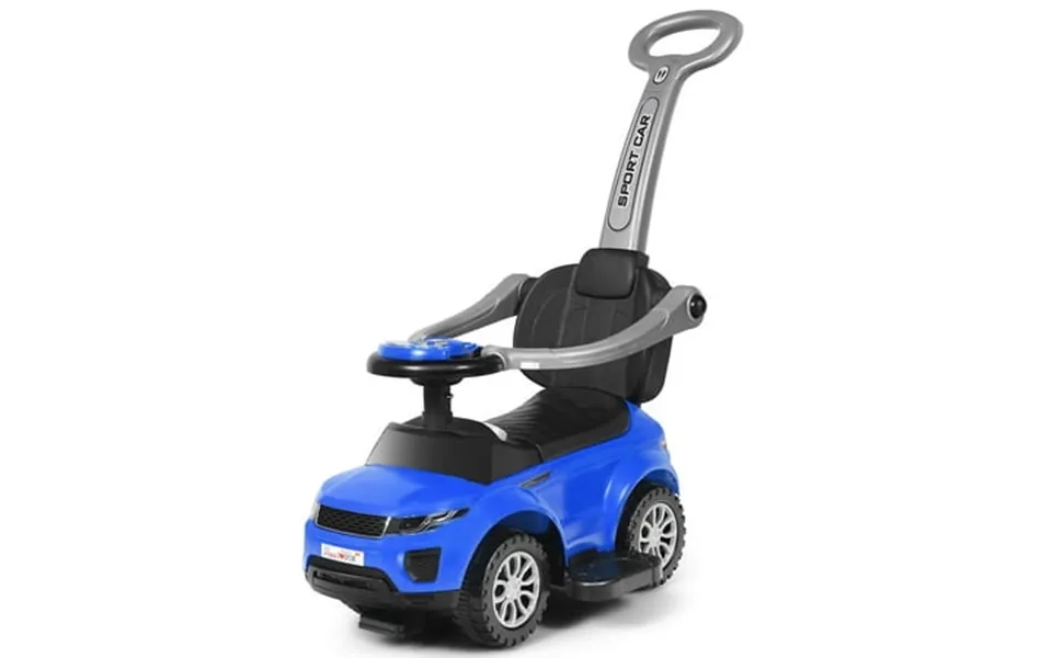 Costway 3 In 1 Ride On Push Car Toddler Stroller Sliding Car W Music Blue