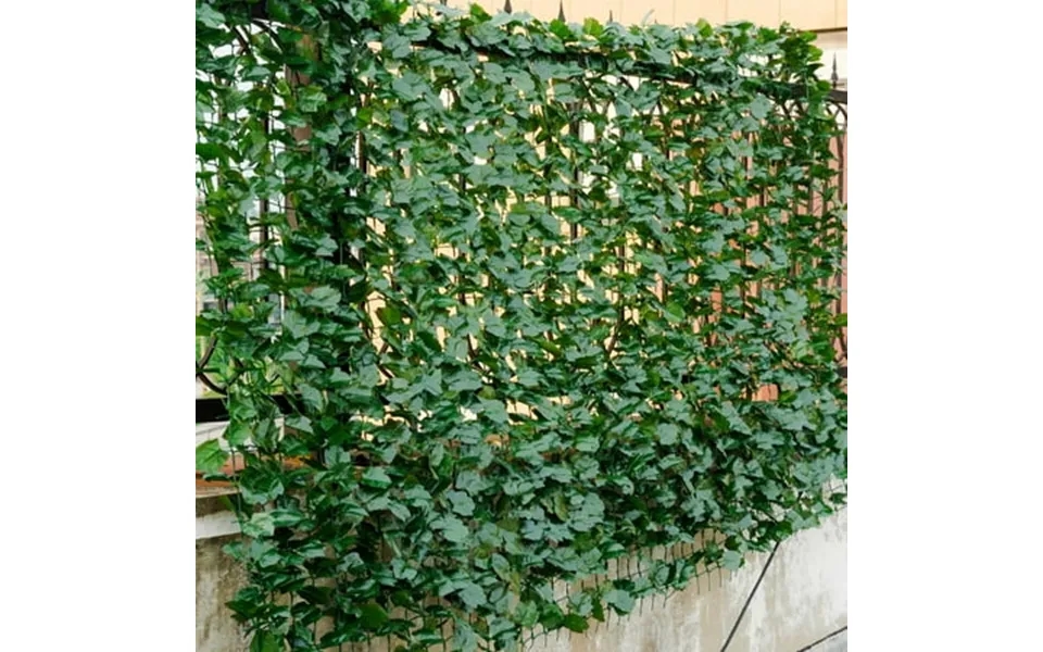 Costway 59 X118 Faux Ivy Leaf Decorative Privacy Fence Screen Artificial Hedge Fencing
