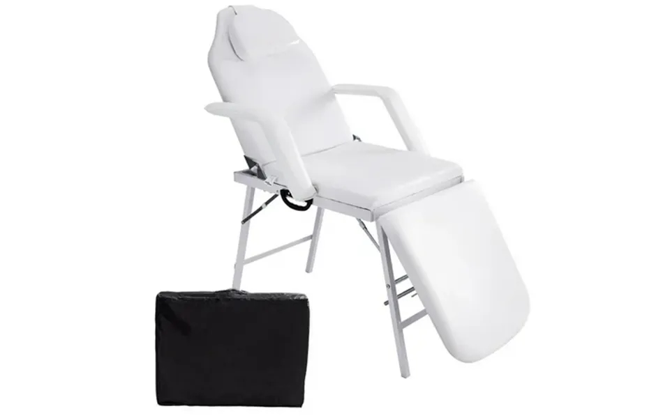 Costway 73 Portable Tattoo Parlor Spa Salon Facial Bed Beauty Massage Table Chair