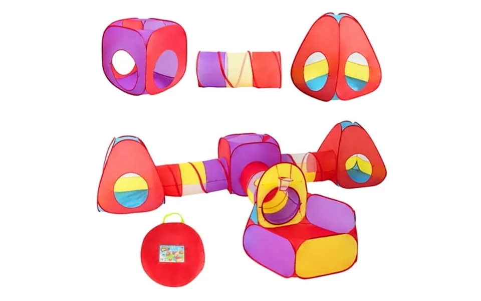 Costway 7pc Kids Ball Pit Play Tents & Tunnels Pop Up Baby Toy Gifts