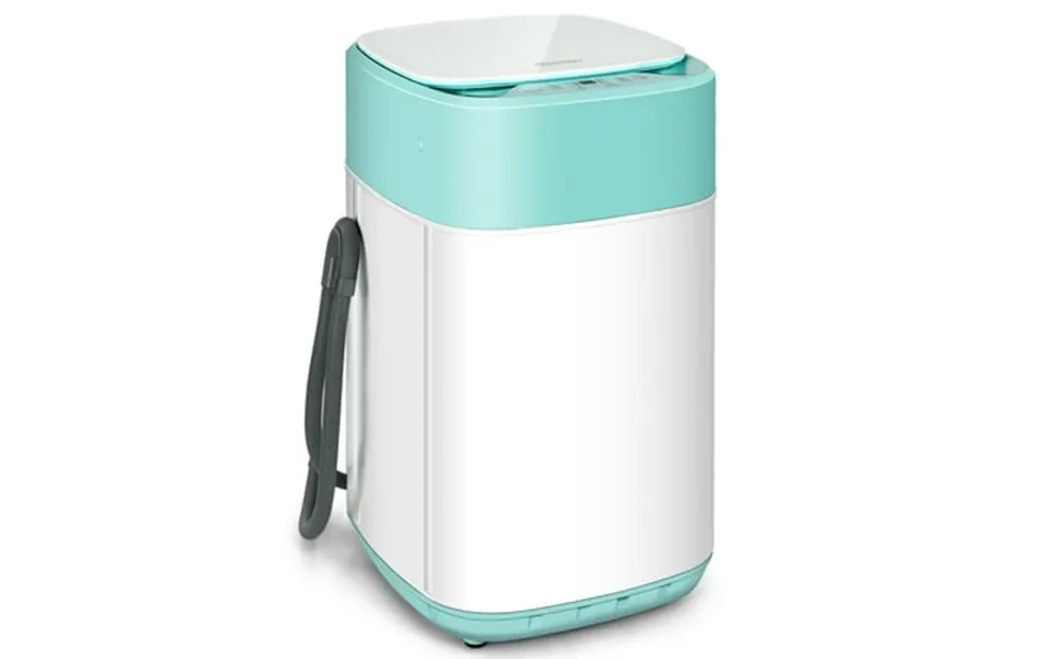 Costway 8lbs Portable Fully Automatic Washing Machine W Drain Pump Green