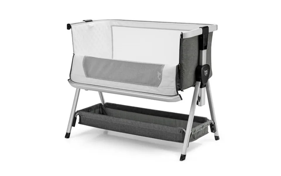 Costway Baby Bed Side Crib Portable Adjustable Infant Travel Sleeper Bassinet Dark Grey