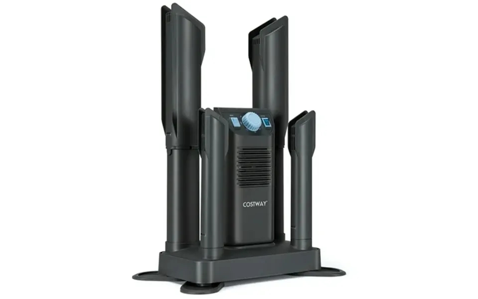 Costway Electric Shoe Boot Dryer 4 Shoes W 180 Mins Timer Grey