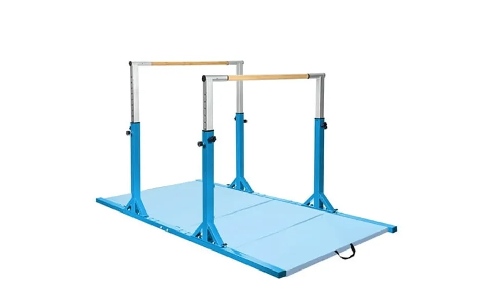 Costway Horizontal Train Bar W 4 X8 X2 Gymnastics Mat Folding Panel Fitness Exercise