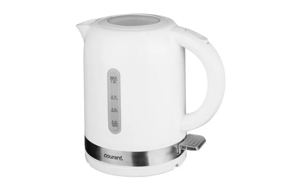 Courant 1l Cordles Electric Kettle White