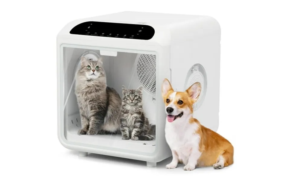 Coziwow 72l Pet Dryer Box For Small-medium Pets - Auto Ultra-quiet Hair Dryer With Smart Temp Wind Time Control Via App