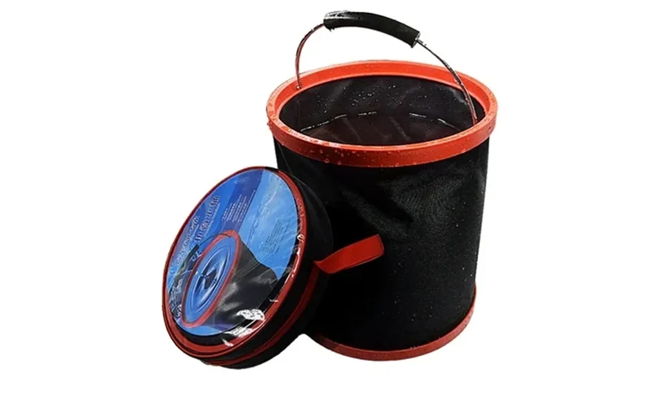Cpengpj 12l Car Wash Bucket Portable Multifunctional 2000d Cloth Highest Grade Folding Bucket Car Water Bucket For Campi