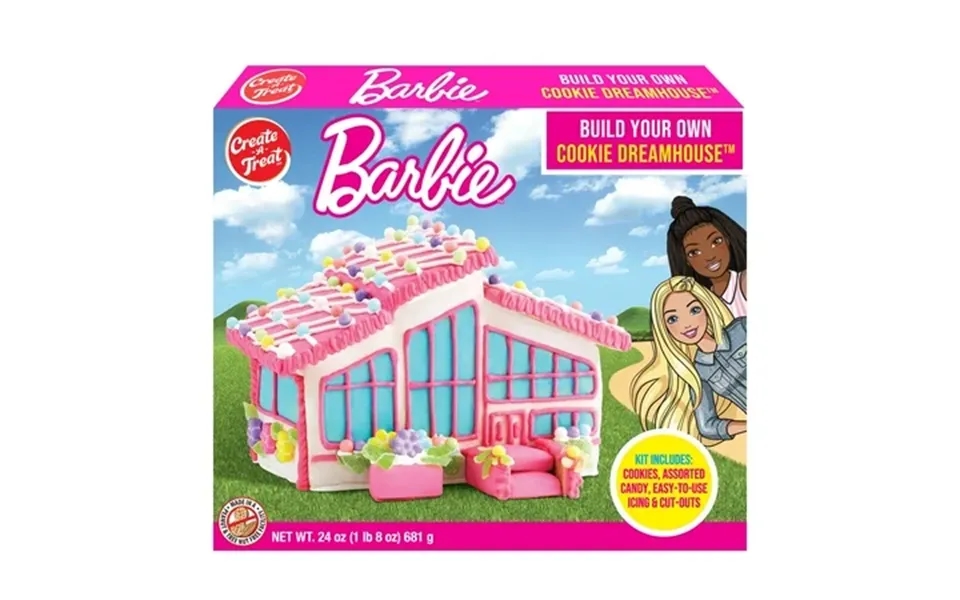 Create A Treat Barbie Cookie Dreamhouse Cookie Decorating Kit 24 Oz