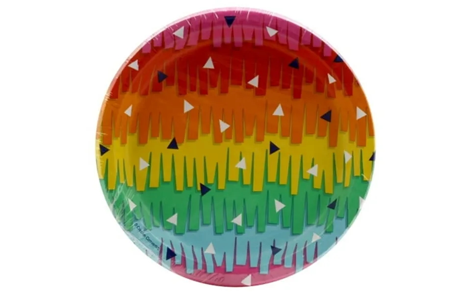 Creative Converting 339784 Fiesta Fun Dessert Plates 8 Count