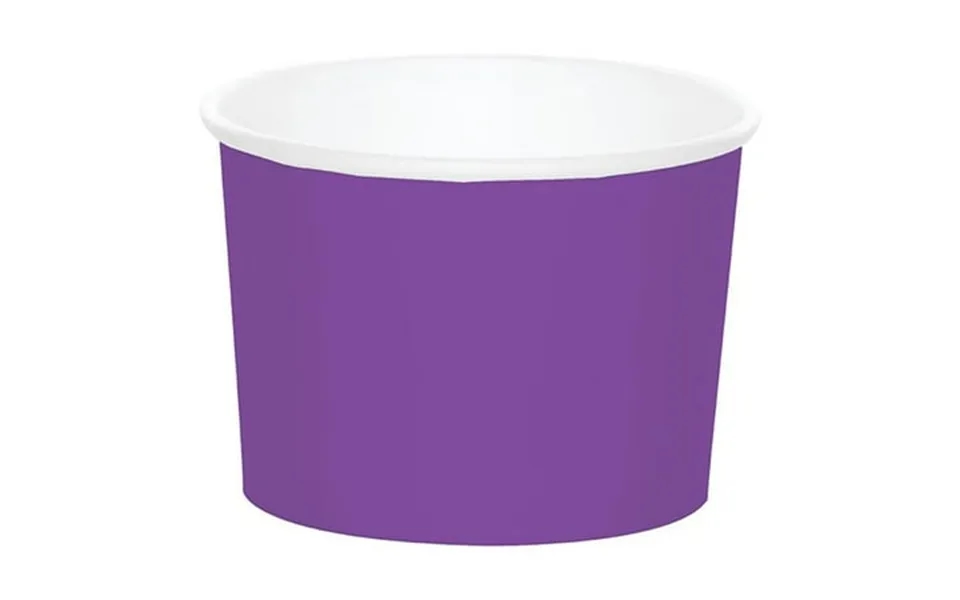 Creative Converting 349815 2.5 X 3.5 In. Treat Cups Amethyst Purple