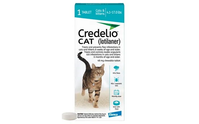 Credelio For Cats 4.1-17 Lbs product image