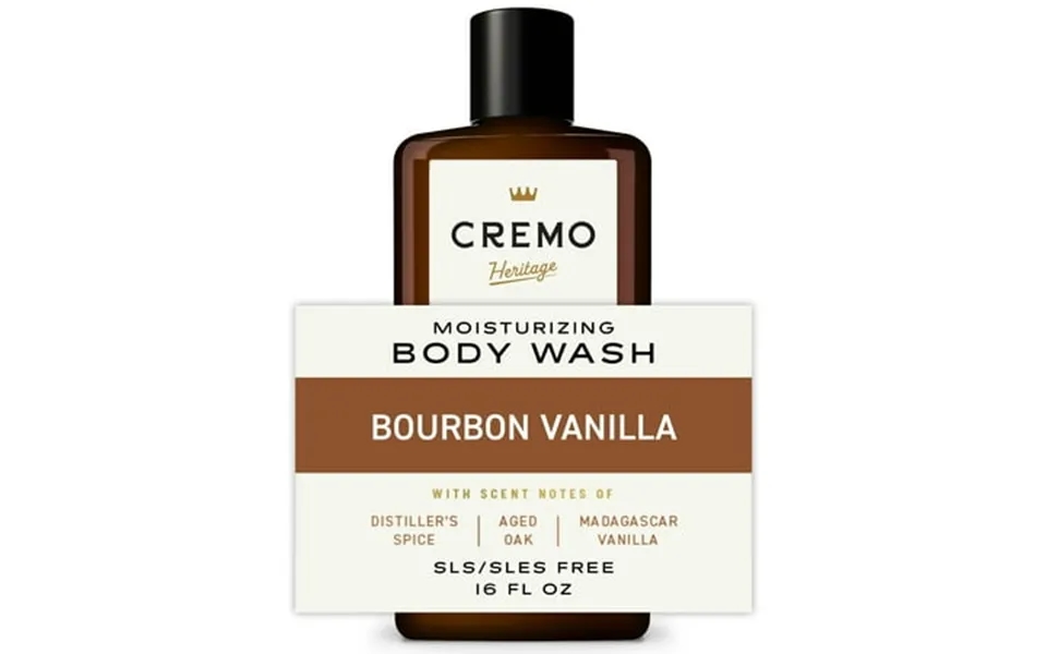 Cremo Men S Body Wash Bourbon Vanilla 16 Oz