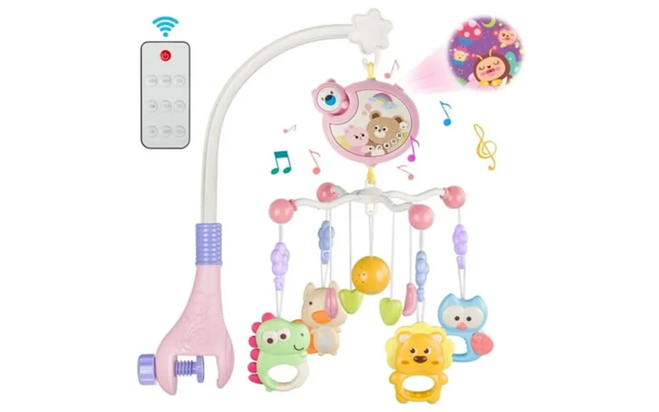 Crib Mobile With Music And Lights Xueyu Baby Mobiles For Cribs With Remote Control For Bassinets Toys Hanging Girls Boys