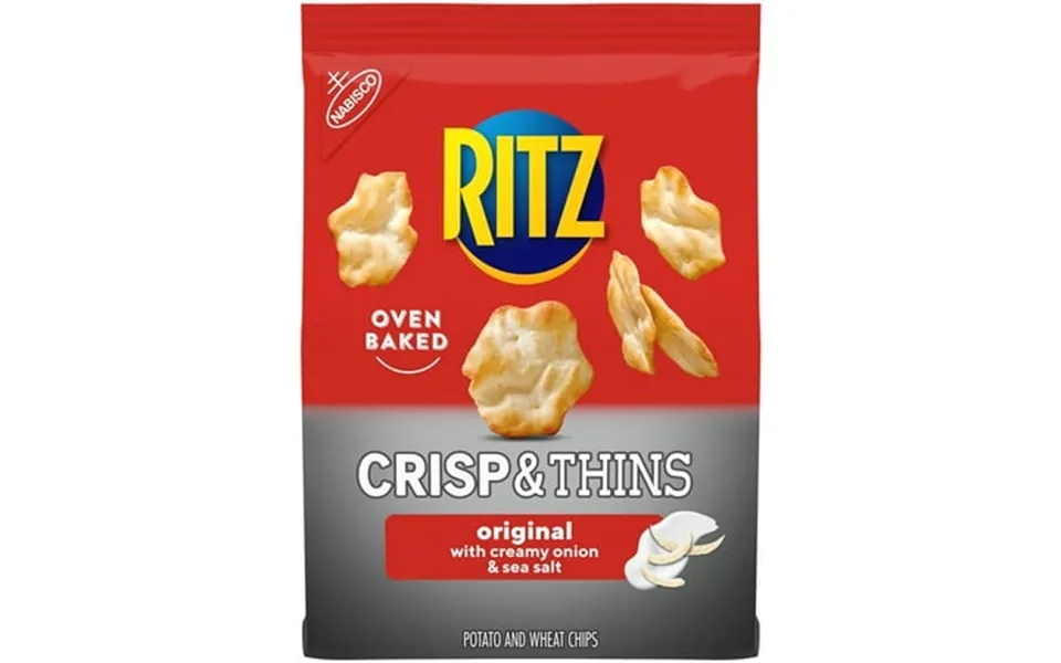 Crisp And Thins Original With Creamy Onion And Sea Salt Chips Party 7