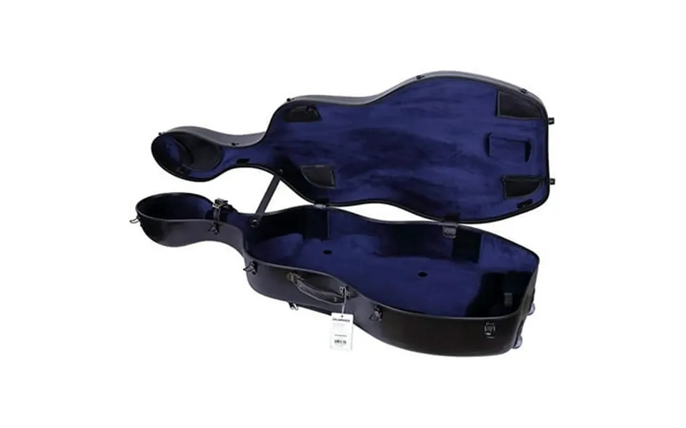 Crossrock 4 4 Cello Case Carbon Fiber Composite With Wheels And Backpack