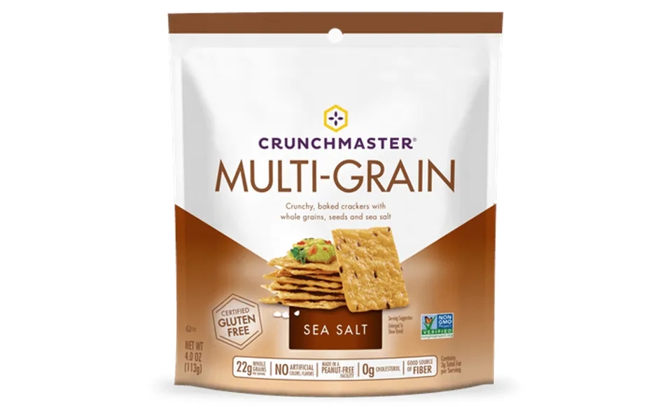 Crunchmaster Multi-grain Crackers - Sea Salt