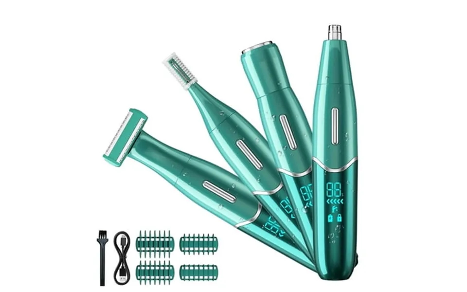 Cshidworld Electric Shaver For Women 4-in-1 Electric Razor Painless Lady Shaver Bikini Trimmer Rechargeable Pubic Hair R