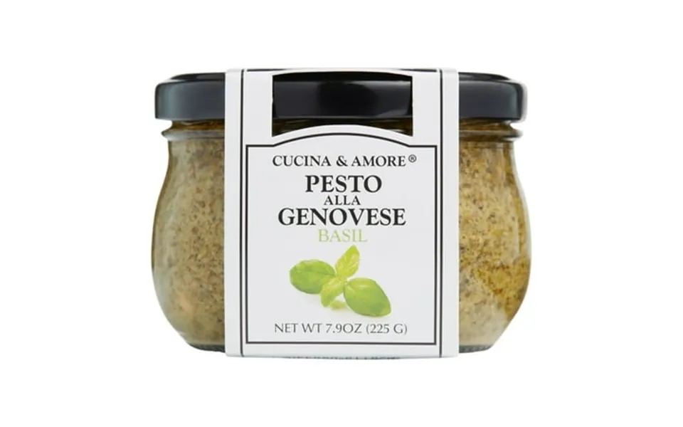 Cucina & Amore Basil Pesto 7.9 Oz. 2 Ea Pack Of 4