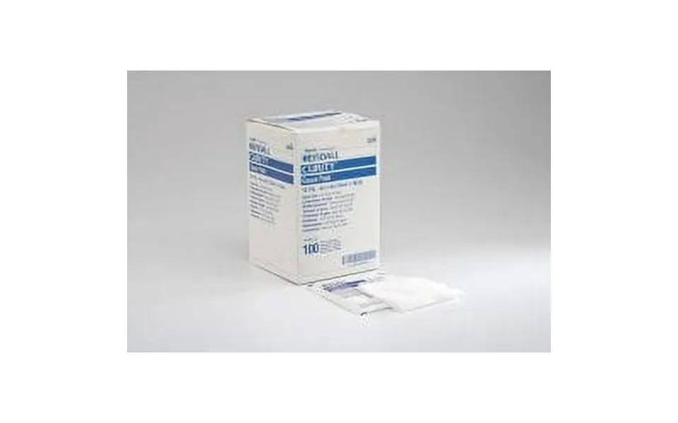 Curity Gauze Sponge Gauze 12-ply 4 X 4 Inch Square Sterile 6309 - Case Of 1200