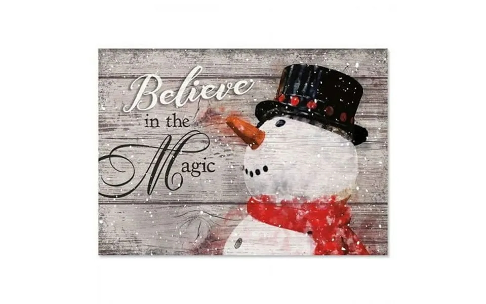 Current Snowman Believe Christmas Greeting Cards Set - Set Of 18 Large 5 X 7-inch Folded Cards Themed Holiday Card Value