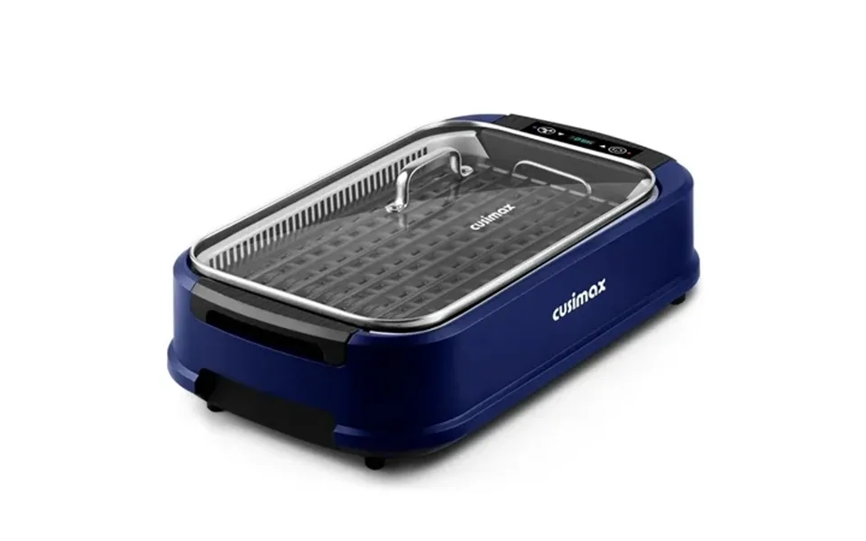 Cusimax 11.8in 1500w Smokeless Grill With Portable Feature