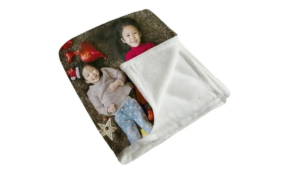 Customizable Plush Fleece Throw Blanket 60x80 Personalize 100% Polyester Adult Teens Tween Unisex