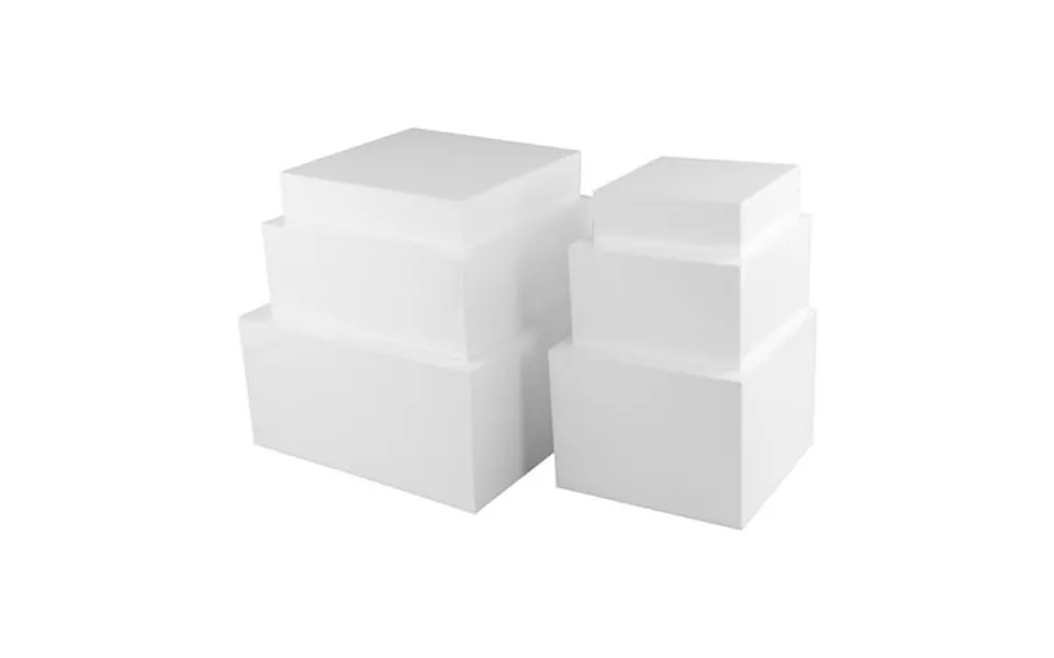 Cuticate 6 Pieces Food Riser Buffet Riser Food Display Stands Acrylic Riser For Jewelry Birthday Party Small Figurine Cu