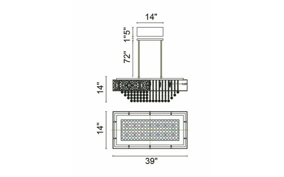 Cwi Lighting Eternity 14 Light Contemporary Metal Chandelier In Chrome