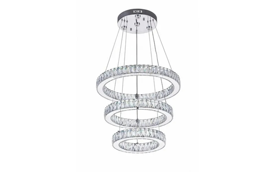 Cwi Lighting Florence Transitional Metal Led Chandelier In Chrome